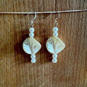 Handmade beaded boho earrings